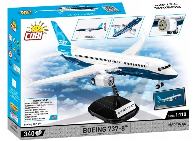 Modellflugzeug Boeing 737-8 von COBI