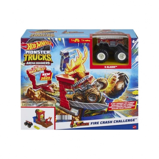 Hot Wheels Monster Trucks Arena - Rennherausforderung Spielset