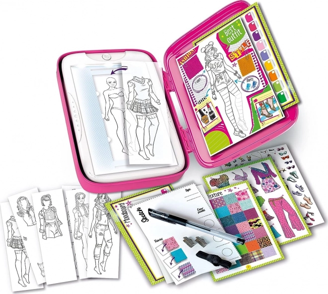 Clementoni Kreativset Modedesigner für Kinder