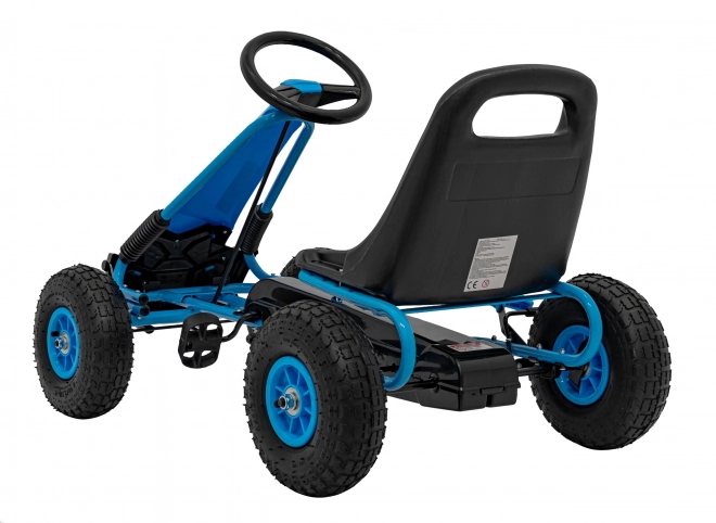 Gokart mit Pedalantrieb Blaue AIR PerHour für Kinder