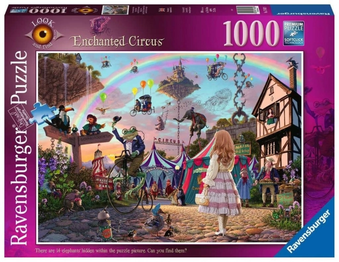 Ravensburger Puzzle Verzauberter Zirkus 1000 Teile