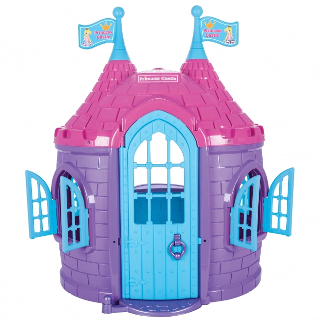 Woopie Gartenhaus Schloss für Prinzessinnen und Ritter lila