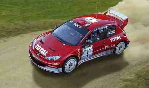 Bausatz Peugeot 206 WRC Modellauto