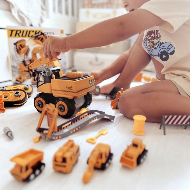 Mega Baustelle 5-in-1 Set zum Schrauben XXL