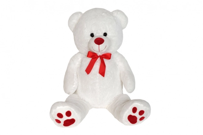 Plüschbär mit roter Schleife 100 cm