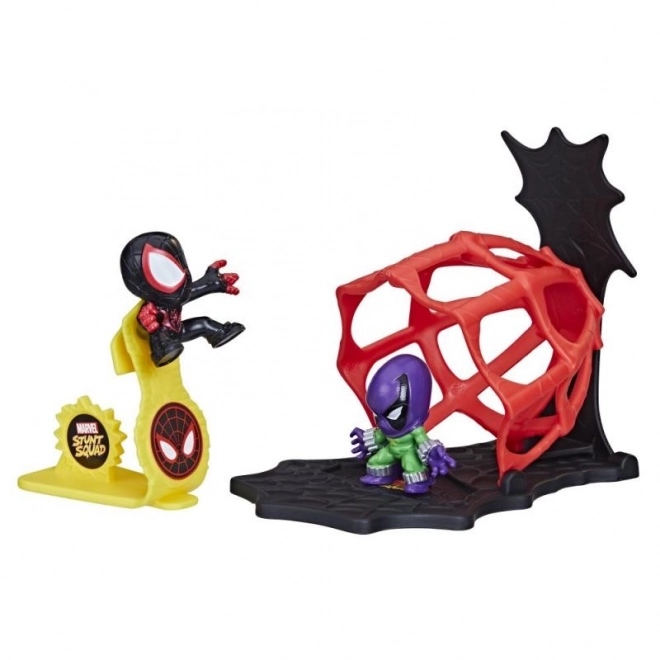 MARVEL AVENGERS STUNT SQUAD FIGUR UND FEATURE FIGUREN AST