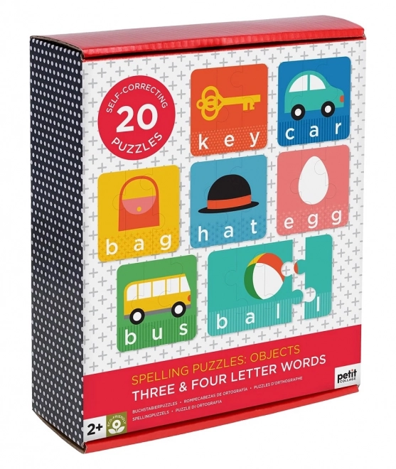 Meine ersten Buchstabierpuzzles - Gegenstände