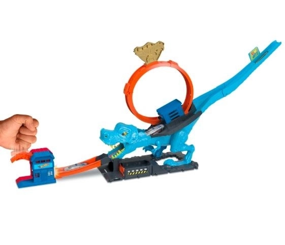 Hot Wheels City T-Rex Schleifen-Abenteuer