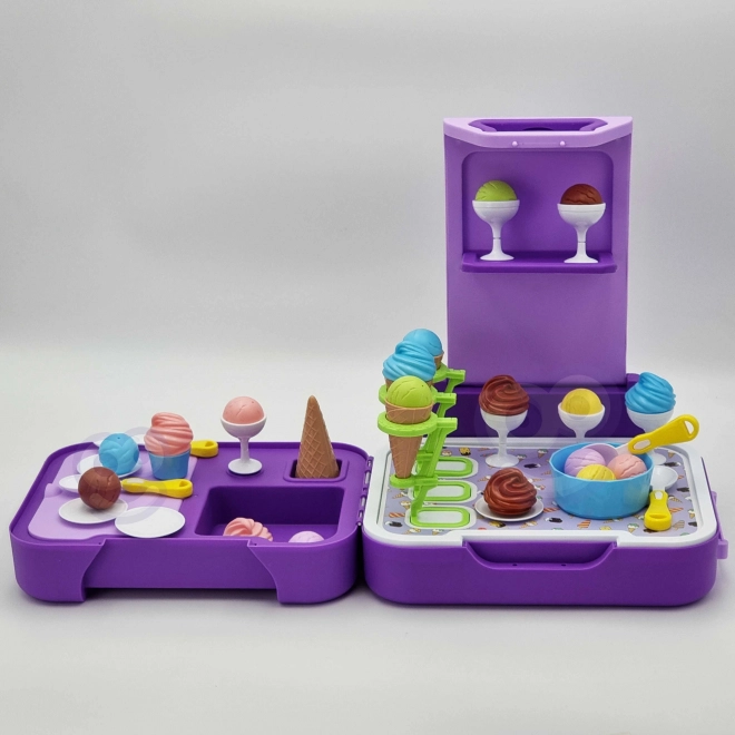 Woopie tragbarer Eisstand 3-in-1 Set 62 Stück