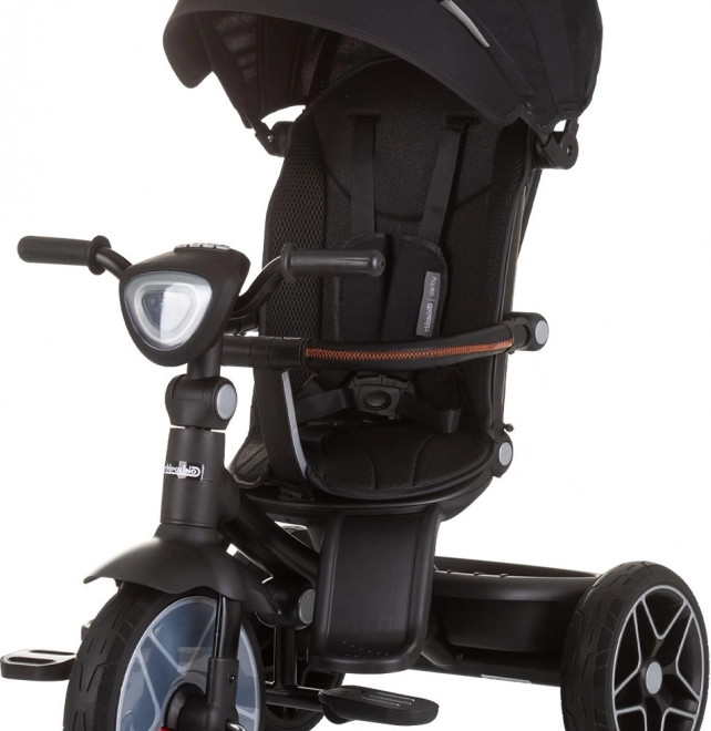 Chipolino Dreirad mit Verdeck und Musikbox Derby 2v1 Obsidian