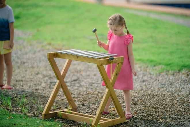 Klassisches World EDU Xylophon Großer Metallophon