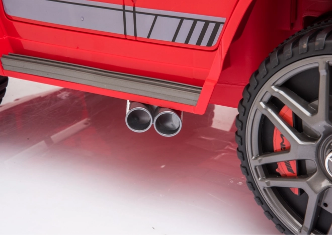 Kinderauto mit Akku Mercedes G63 rot