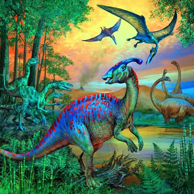 Ravensburger Dinosaurier Puzzle 3x49 Teile