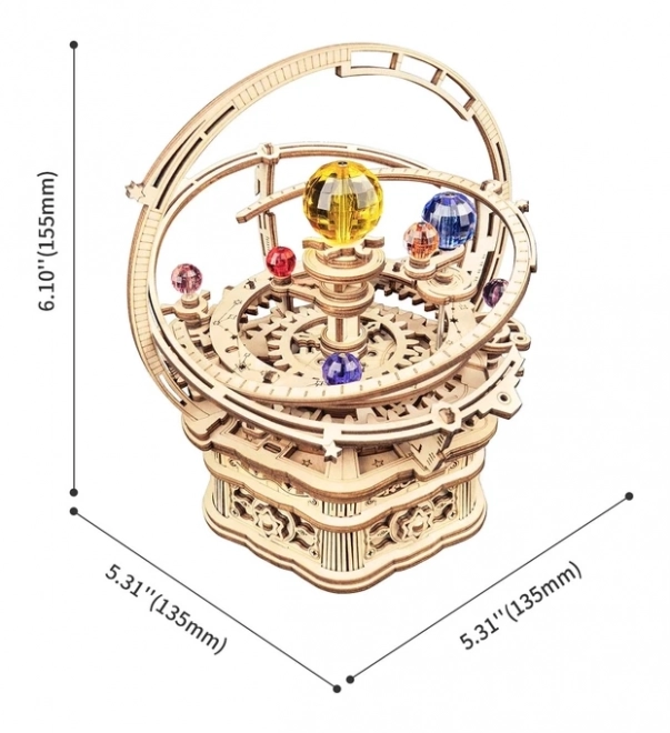 Robotime 3D Holzbaukasten Historischer Orloj