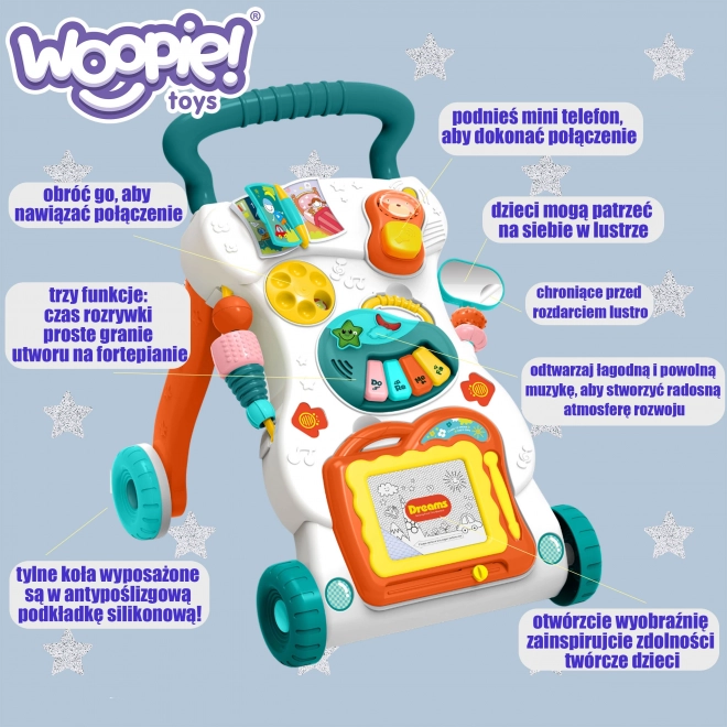 Woopie Lauflernwagen mit Magnettafel