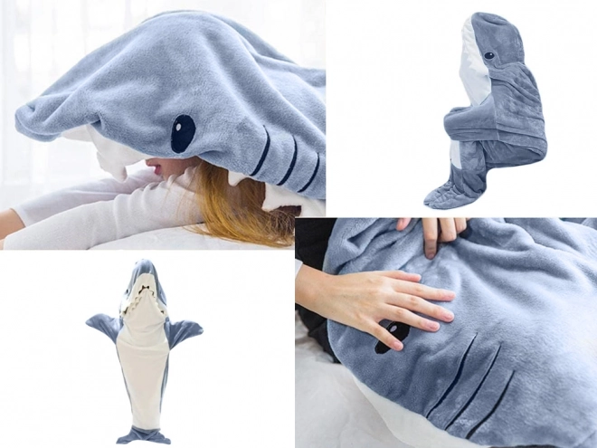 Kuscheldeka Haifisch Kigurumi Kostüm