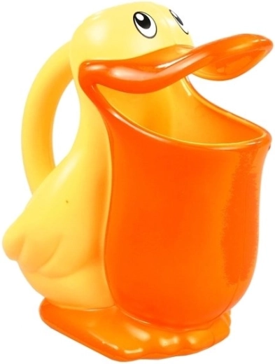 Pelikan als lustige Gießkanne