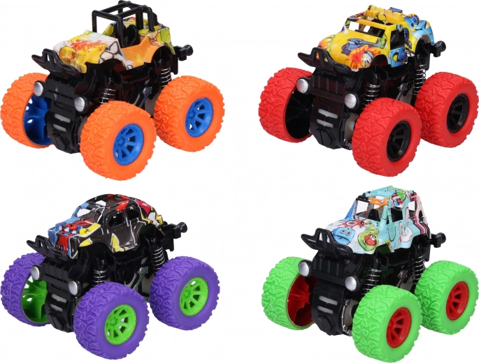 Auffälliges Graffiti-Design und mehrere Varianten