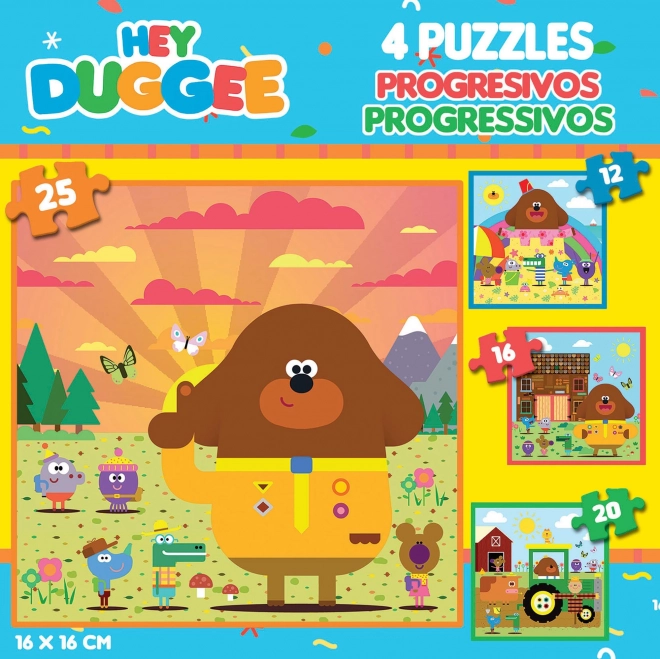 Educa Puzzle Hey Duggee Set