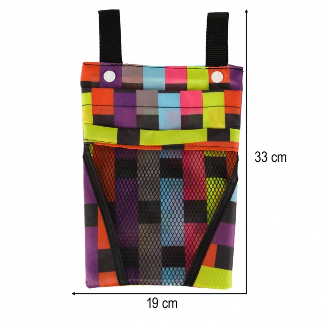 Bunte Fahrradtasche für den Lenker
