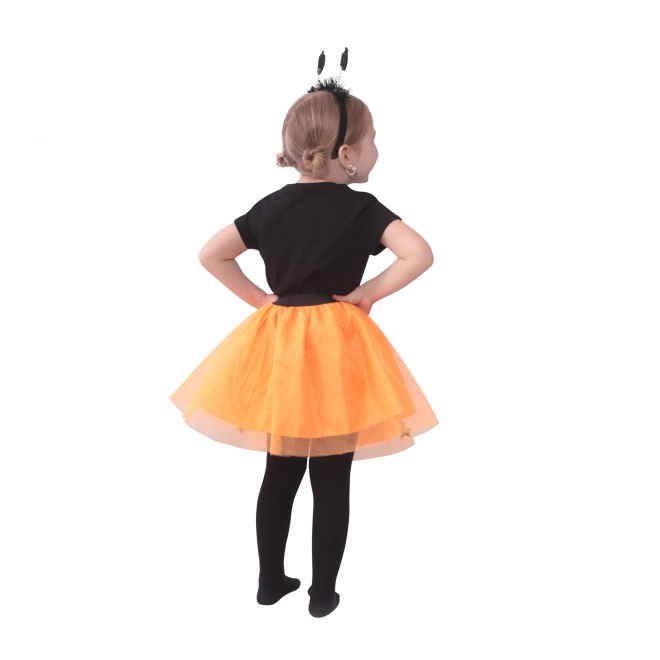 Halloween Tutu Kostüm mit Haarreif für Mädchen