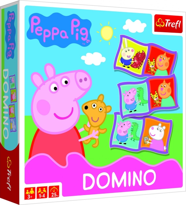 Peppa Wutz Domino Spiel von Trefl