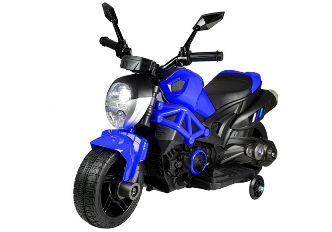 Akku Motorrad für Kinder Blau