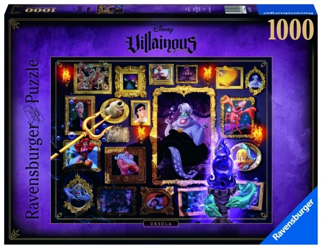 Ravensburger Puzzle Villainous: Ursula 1000 Teile