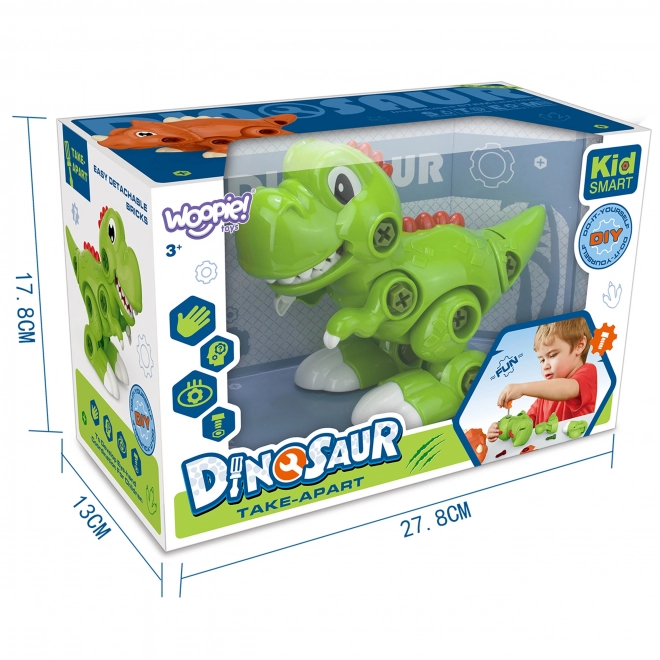 Dinosaurier-Bausatz mit Schraubenzieher