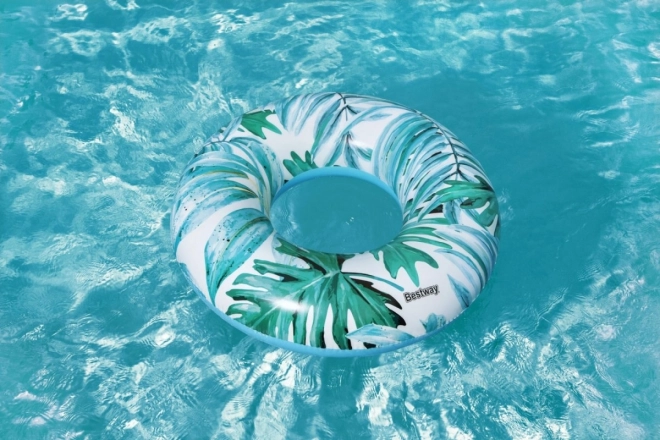 Bestway aufblasbarer Schwimmring Tropical Palms