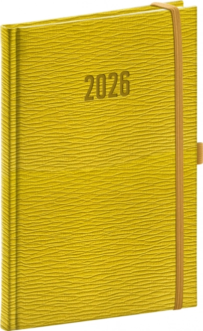 Wöchentlicher Planer Rivoli Gelbgrün 2026