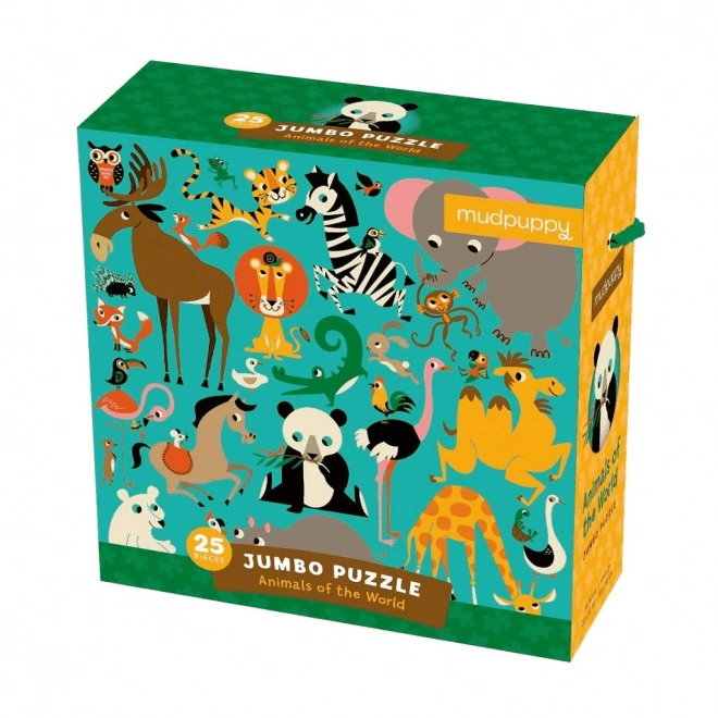 Tiere der Welt Jumbo Puzzle