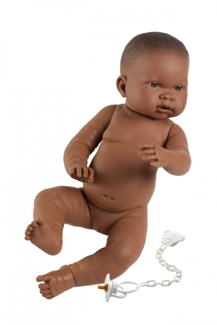 Realistische Puppe Baby Mädchen mit Ganzkörper-Vinyl - LLorens - 45 cm