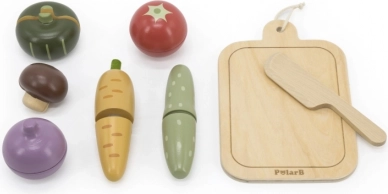 Holz-Set zum Schneiden von Gemüse für Kinder