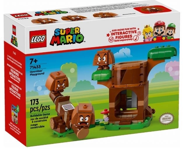 Goombas auf dem Spielplatz LEGO® Super Mario™ Set