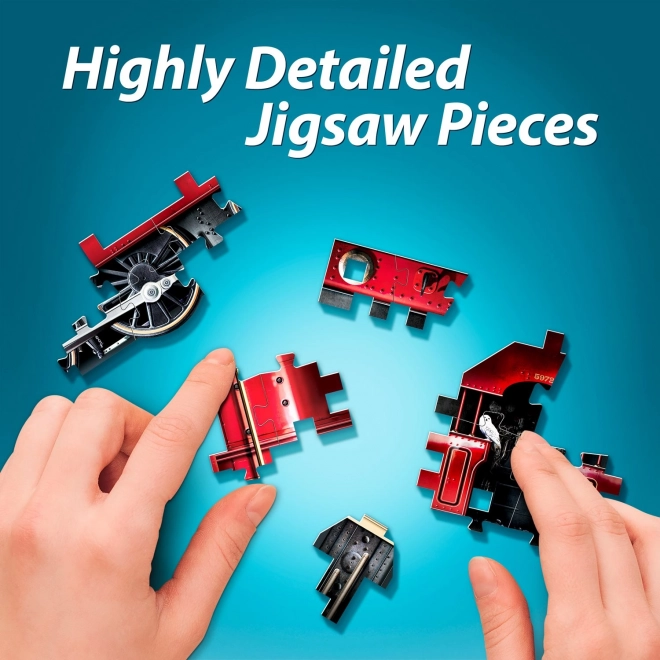 Harry Potter Hogwarts Express 3D Puzzle von WREBBIT