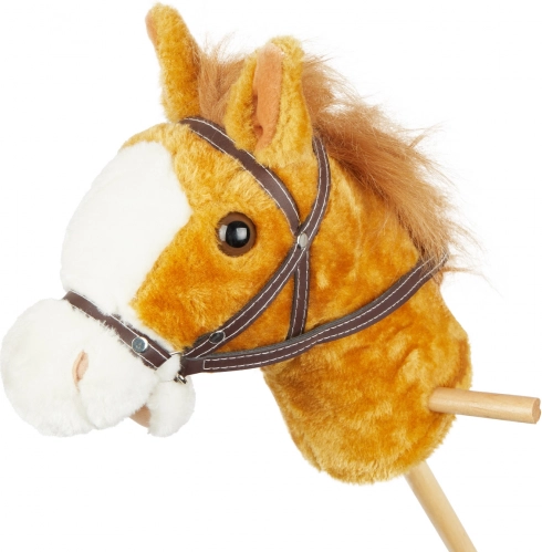 Hobby Horsing auf einem Stock Pferdchen Brownie