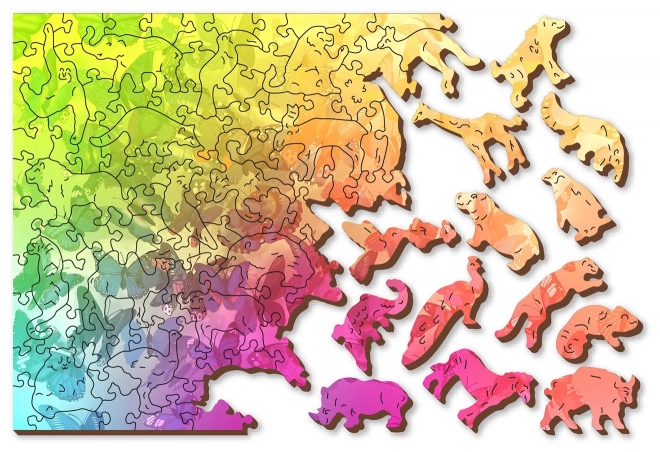 Schmetterlingstraum Holzpuzzle 2-in-1