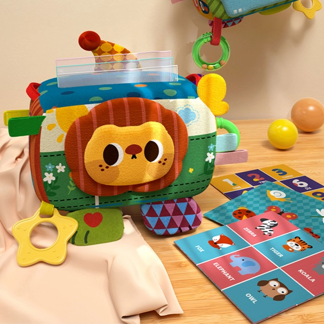 Woopie Baby edukatives sensorisches Taschentuchspielzeug