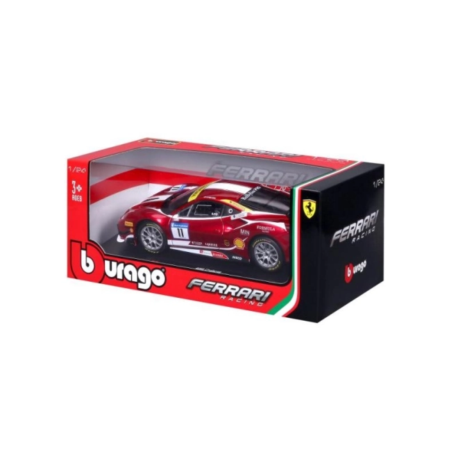 Bburago Ferrari Racing 488 Challenge Modellauto