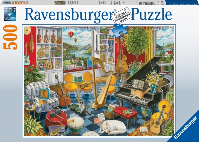 Ravensburger Puzzle Musikzimmer 500 Teile