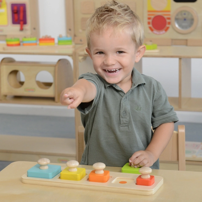 Masterkidz Montessori Puzzle Größen und Farben Lernen