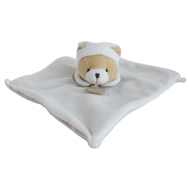 Doudou Geschenkset Grauer Plüsch-Bär 25 cm
