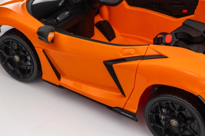Kinder Elektroauto Lamborghini Revuelto orange