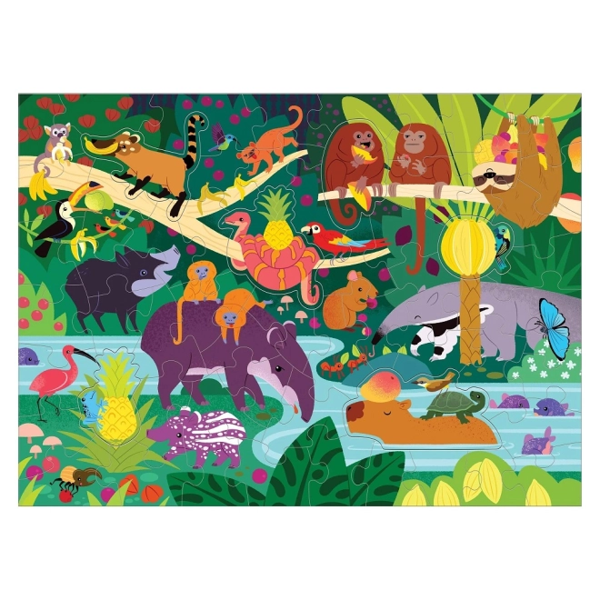 Farbenfrohe Illustration voller Details