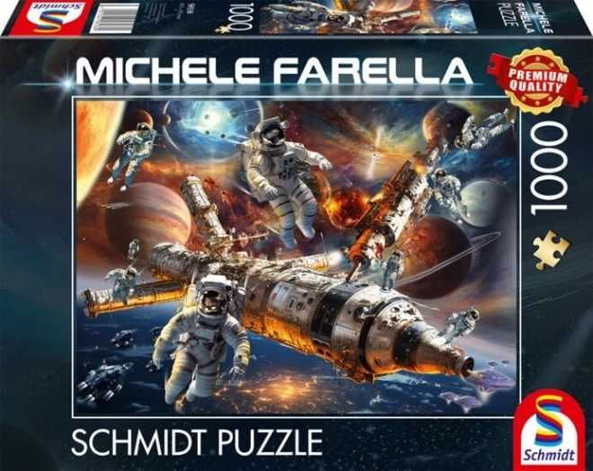 Galaktische Magie Puzzle ohne Schwerkraft