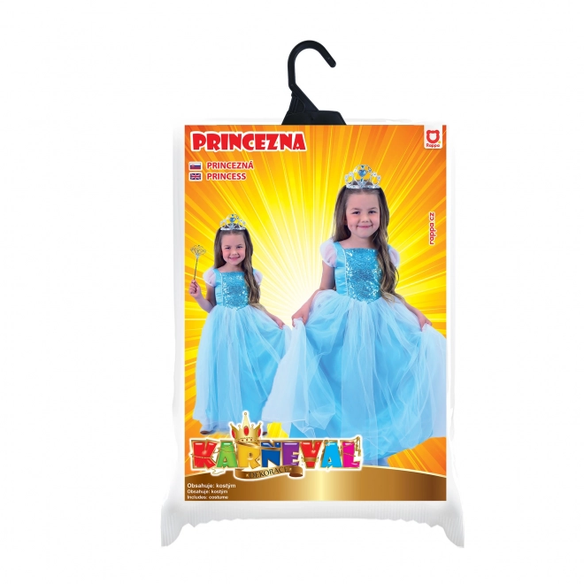 Kostüm Prinzessin Blau