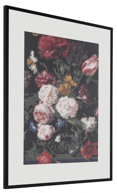 Diamant Malerei Blumen Kit 40x50cm