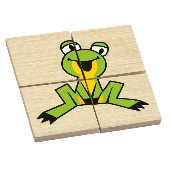 Große und sichere Teile 4 × 4 × 0,6 cm
