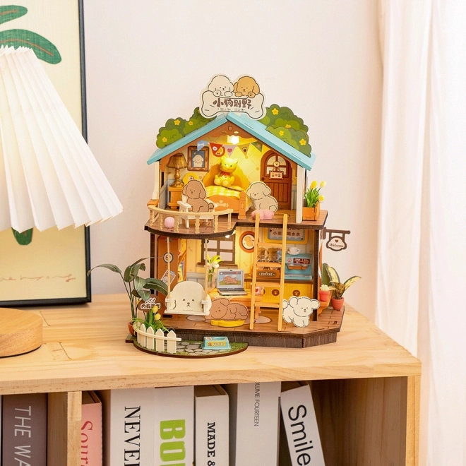 Miniatur-Welpenhaus